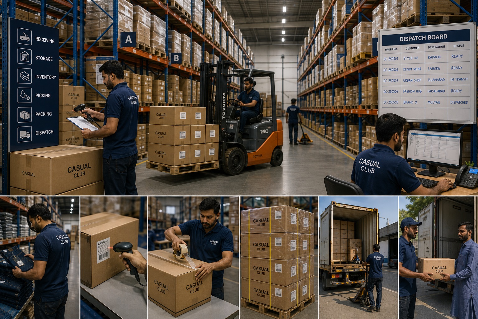 warehouse & dispatch